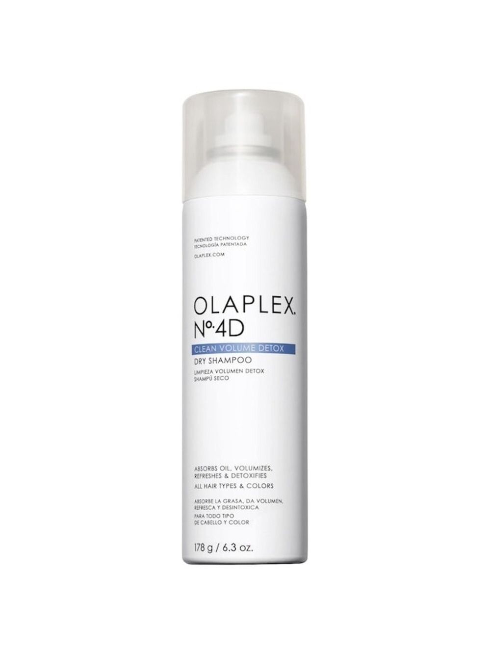 Olaplex 
No.4D Clean Volume Weightless Oil-Absorption Detox Dry Shampoo